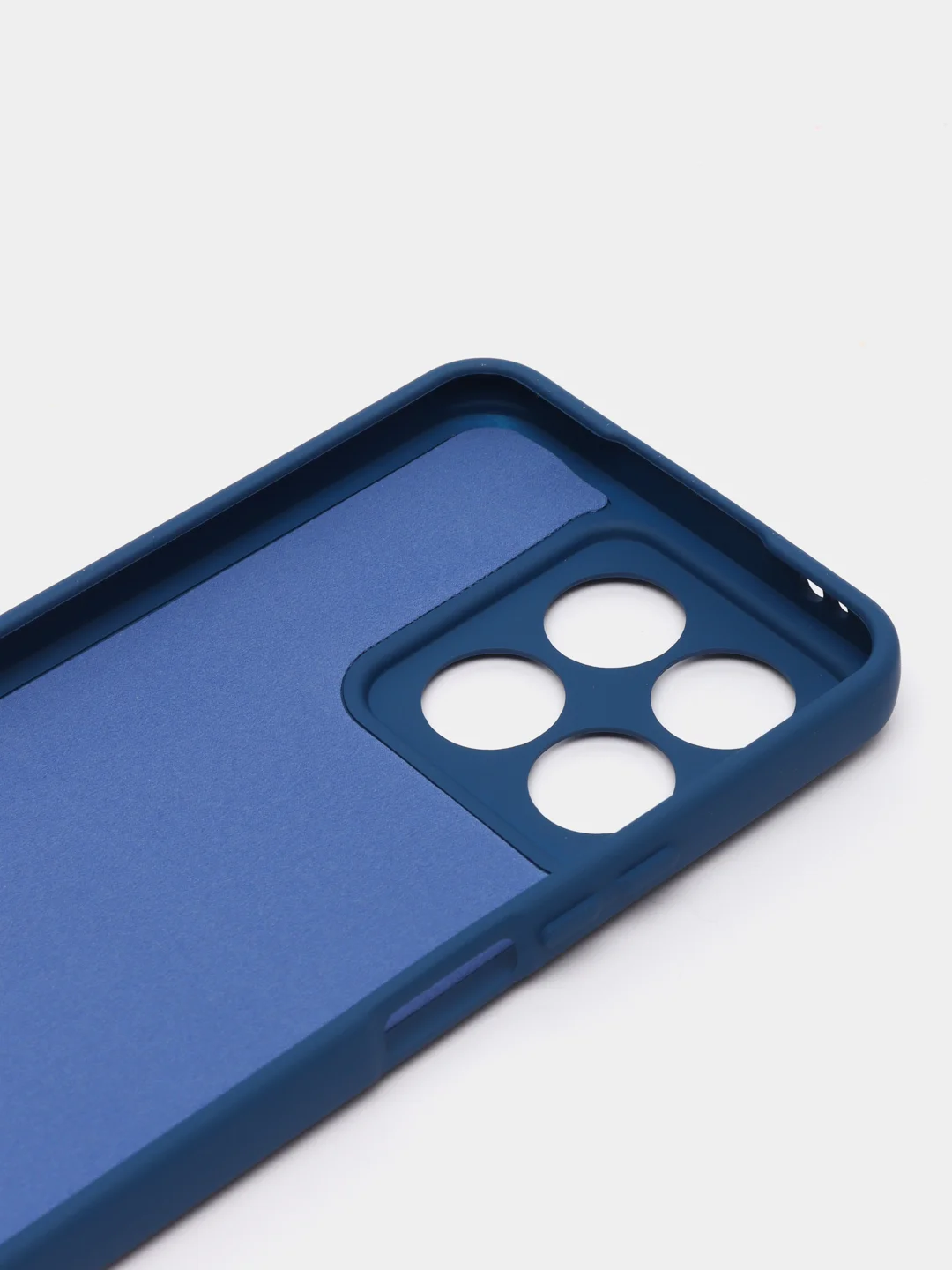 Синий чехол силиконовый для Huawei Honor X8a (Хуавей Хонор Х8а) Silicone Cover
