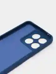 Синий чехол силиконовый для Huawei Honor X8a (Хуавей Хонор Х8а) Silicone Cover