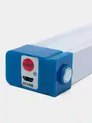 Синий led лампа переносная, с крючком и с магнитным креплением