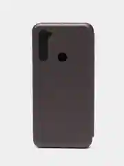 Серебряный чехол книжка Xiaomi Redmi Note 8 Pro, Redmi Note 8T
