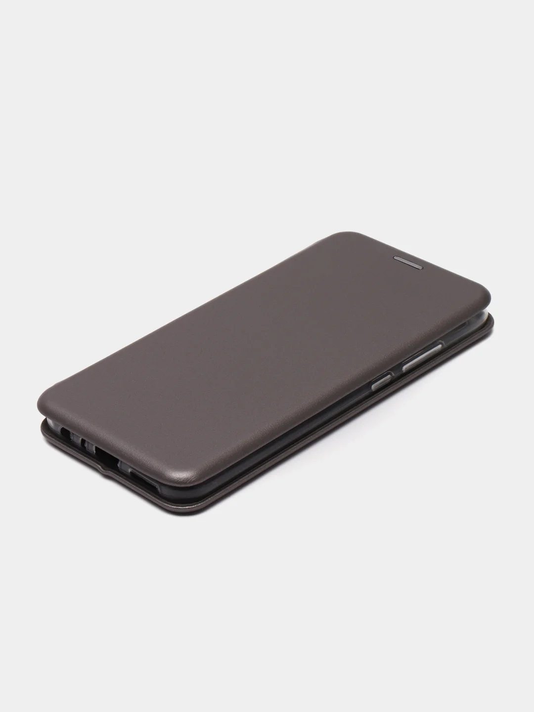 Серебряный чехол книжка Xiaomi Redmi Note 8 Pro, Redmi Note 8T