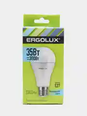 Лампа светодиодная Ergolux, Е27, 35 Вт, LED-A70-35W-E27