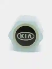 Небесно-голубой колпачки автомобильные для колёс, на ниппель шин, светящиеся, с логотипом "KIA"