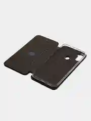 Черный samsung A01, A10, A11, A20, A30, A21S, A41, A50, A51, А52,A71, M21, M31, M31S чехол-книжка