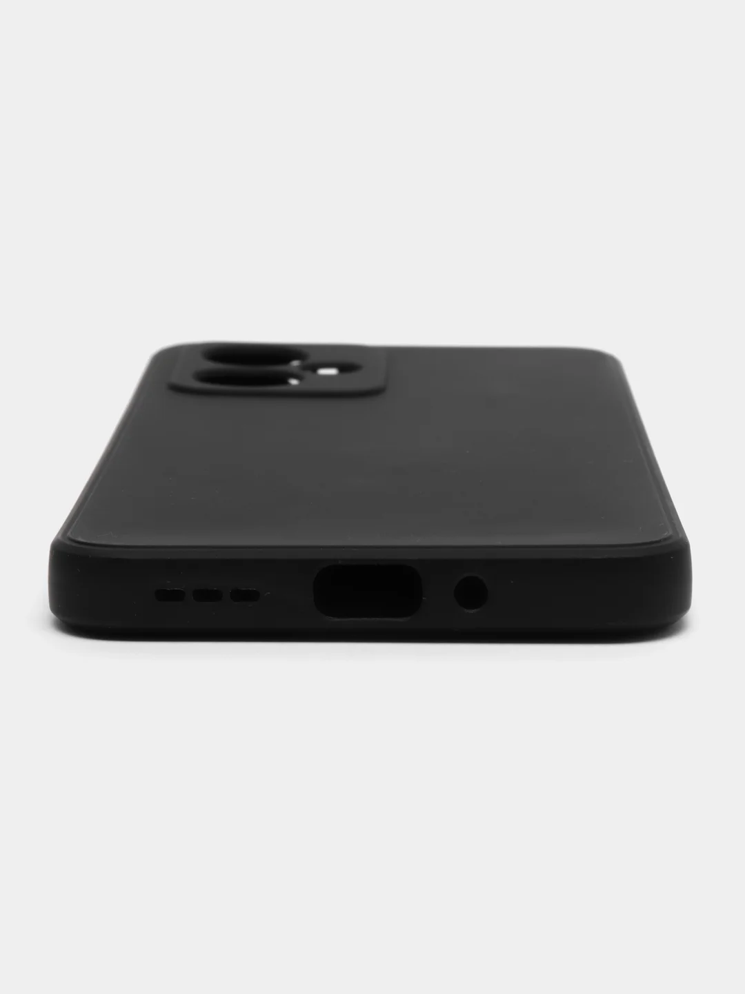 Черный чехол для Xiaomi Redmi Note 12 5G, Сяоми Редми Нот 12 5G, силиконовый, матовый, черный