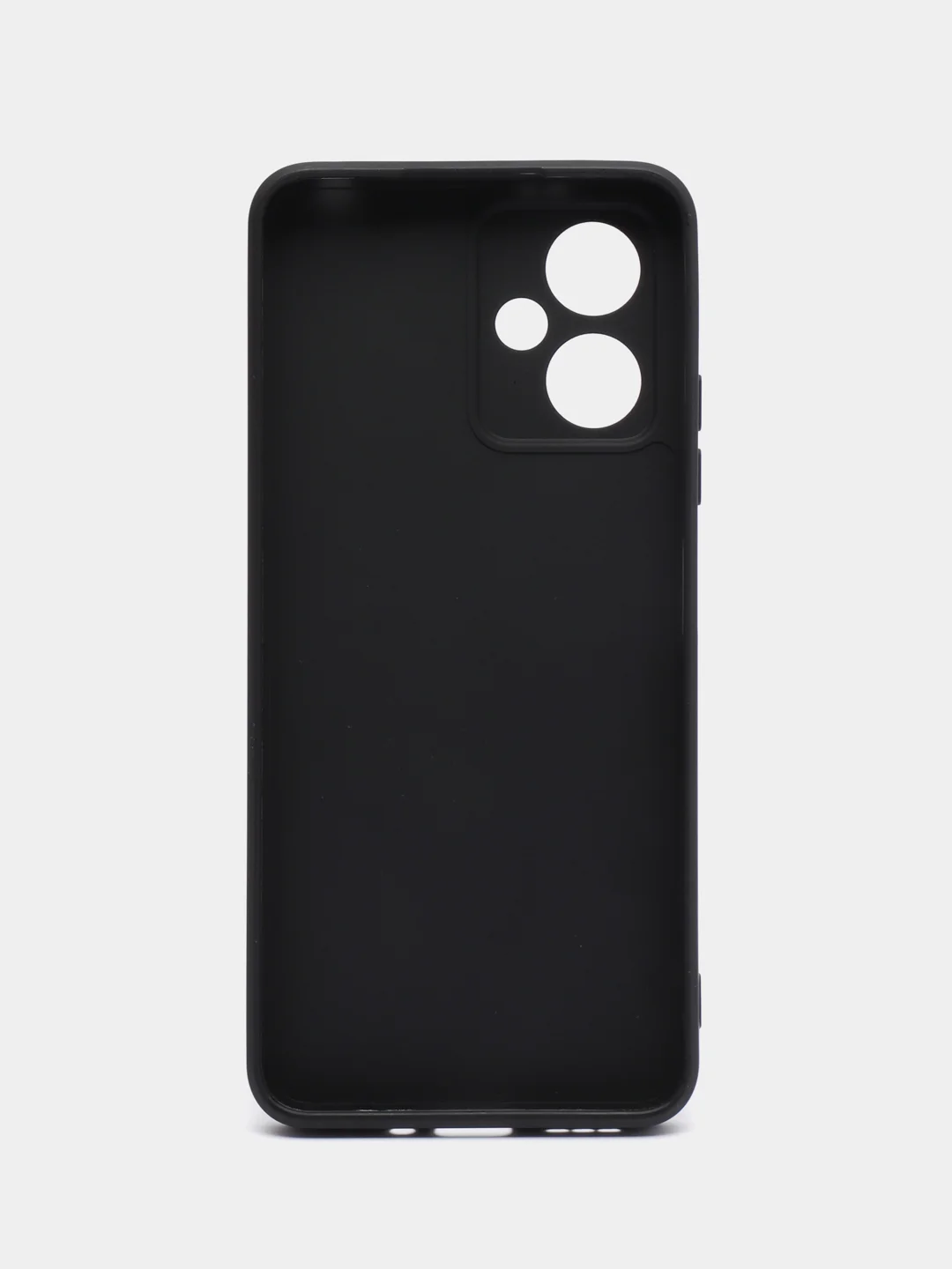 Черный чехол для Xiaomi Redmi Note 12 5G, Сяоми Редми Нот 12 5G, силиконовый, матовый, черный