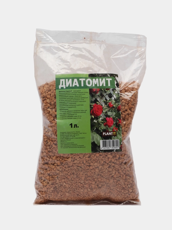 Почвоулучшитель Диатомит PLANT!T, в пакете 1 л
