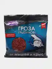 Набор 2шт от мышей и крыс Гроза Грызунов, зерно, 2х100гр, Домовой Прошка