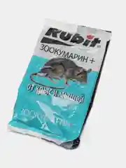 Зерновая приманка Зоокумарин, от мышей и крыс, 400гр, Рубит