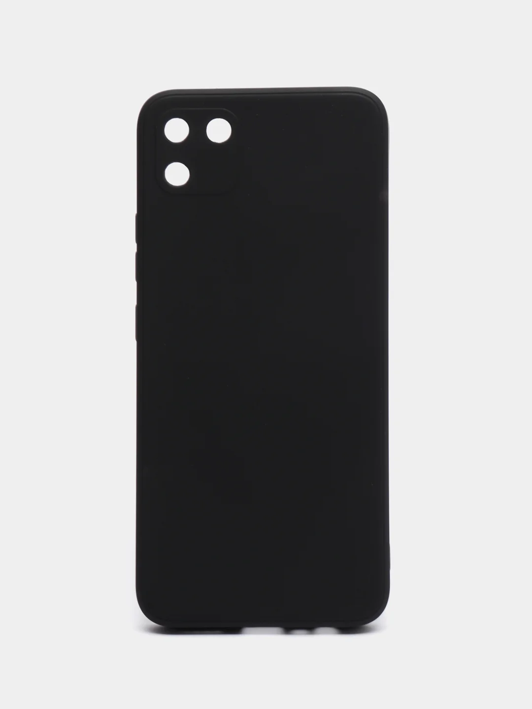 Угольный чехол Realme C11 2020 Реалми С11 2020 черный силиконовый