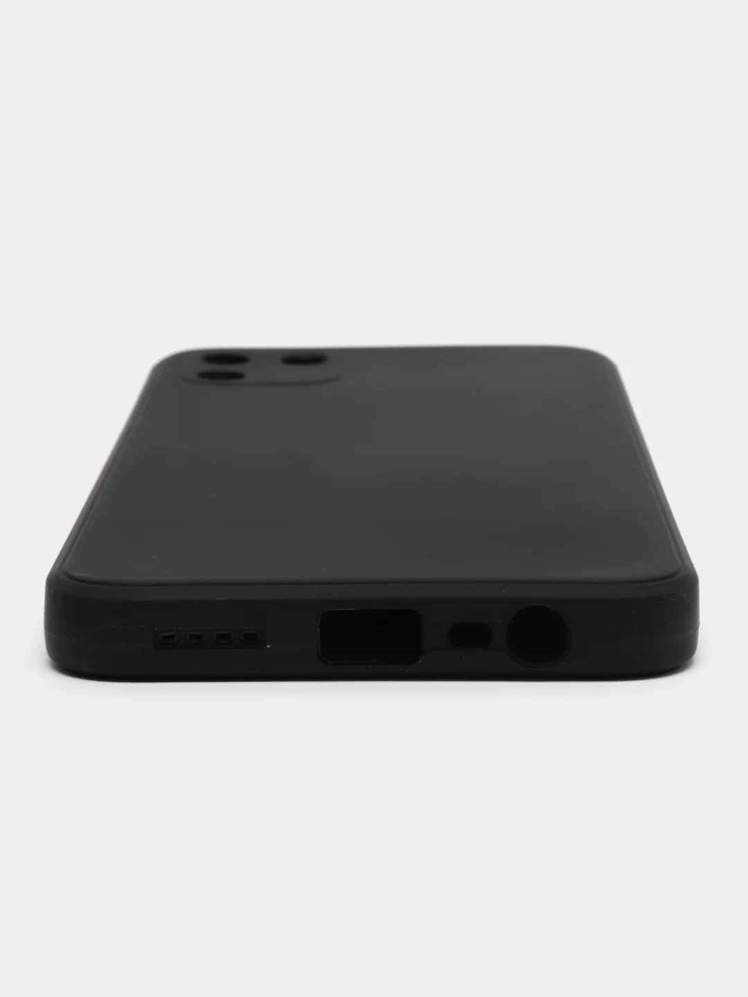 Угольный чехол Realme C11 2020 Реалми С11 2020 черный силиконовый