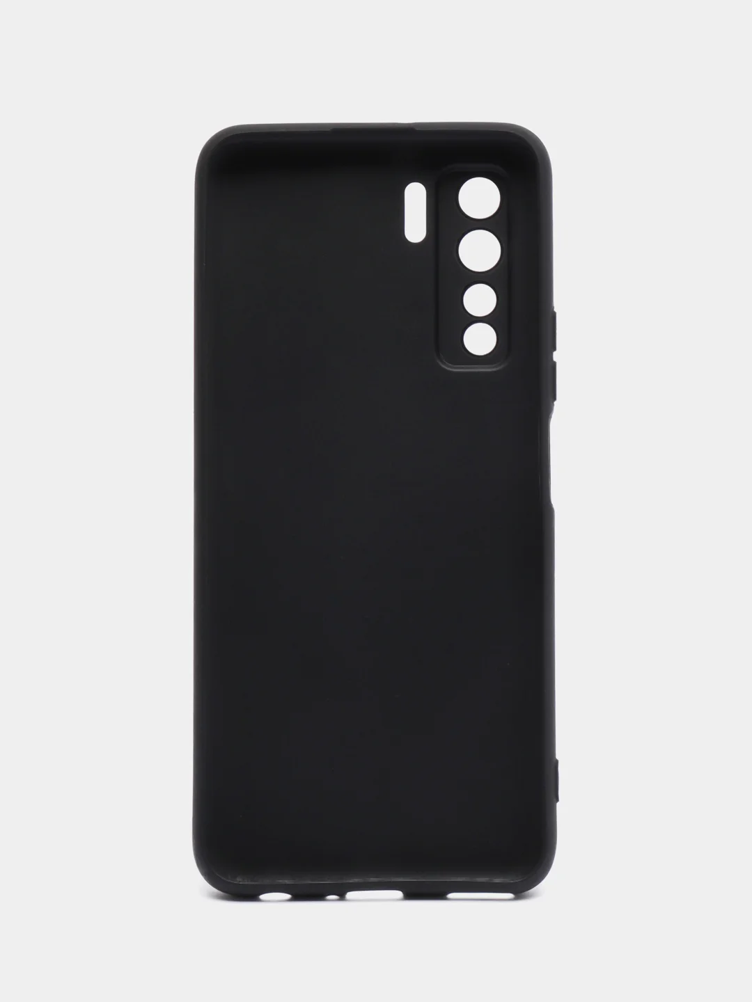 Черный чехол для Huawei Nova 7 SE (Хуавей Нова 7 СЕ) / P40 Lite 5G(П40 Лайт), черный, силиконовый