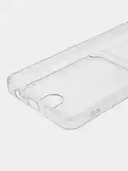 Прозрачный чехол для Huawei Honor X7a / Хуавей Хонор Х7а прозрачный, с карманом для карты
