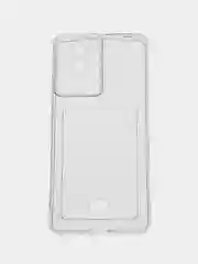 Прозрачный чехол для Xiaomi 13 Lite / Сяоми 13 Лайт прозрачный, с карманом для карты