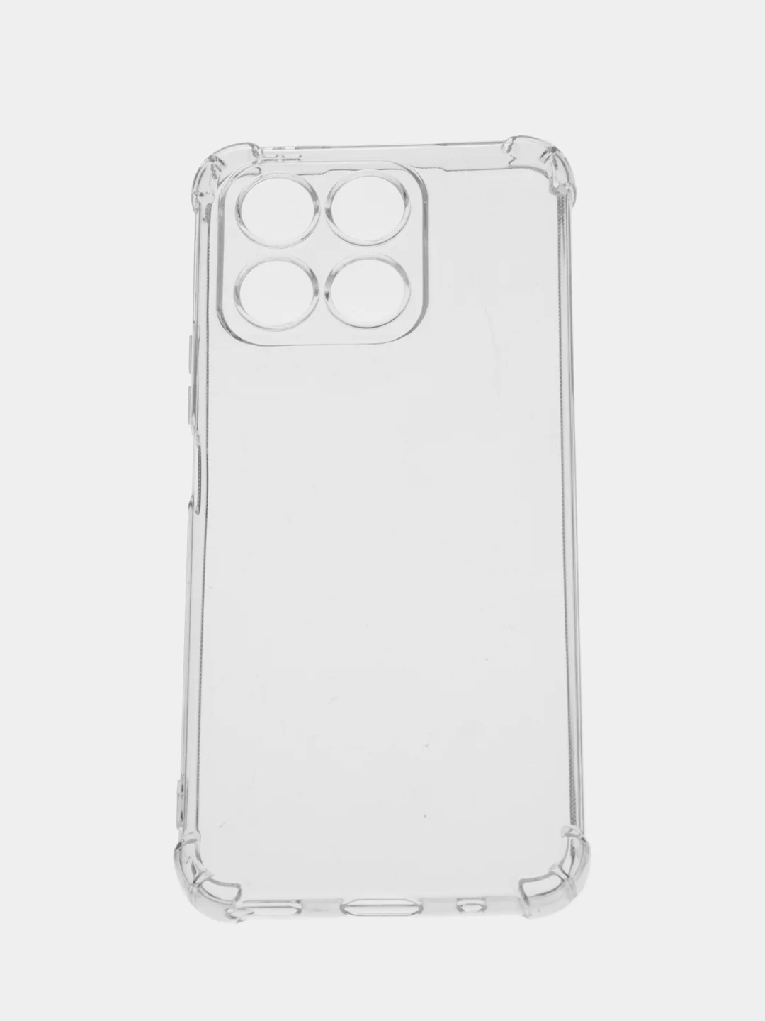 Прозрачный чехол Huawei Honor X8a, Хуавей Хонор Х8а, прозрачный, силиконовый, противоударный