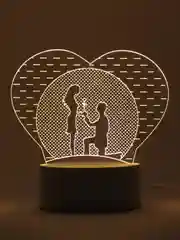 Молочный ночник детский беспроводной  / Светильник светодиодный LED спальный, лампа 3 д