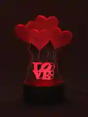 Зеленый ночник детский беспроводной  / Светильник светодиодный LED спальный, лампа 3 д