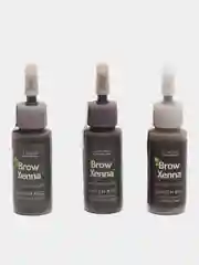 Набор хна для бровей Brow Henna "Шатен", для домашнего использования, 3 цвета