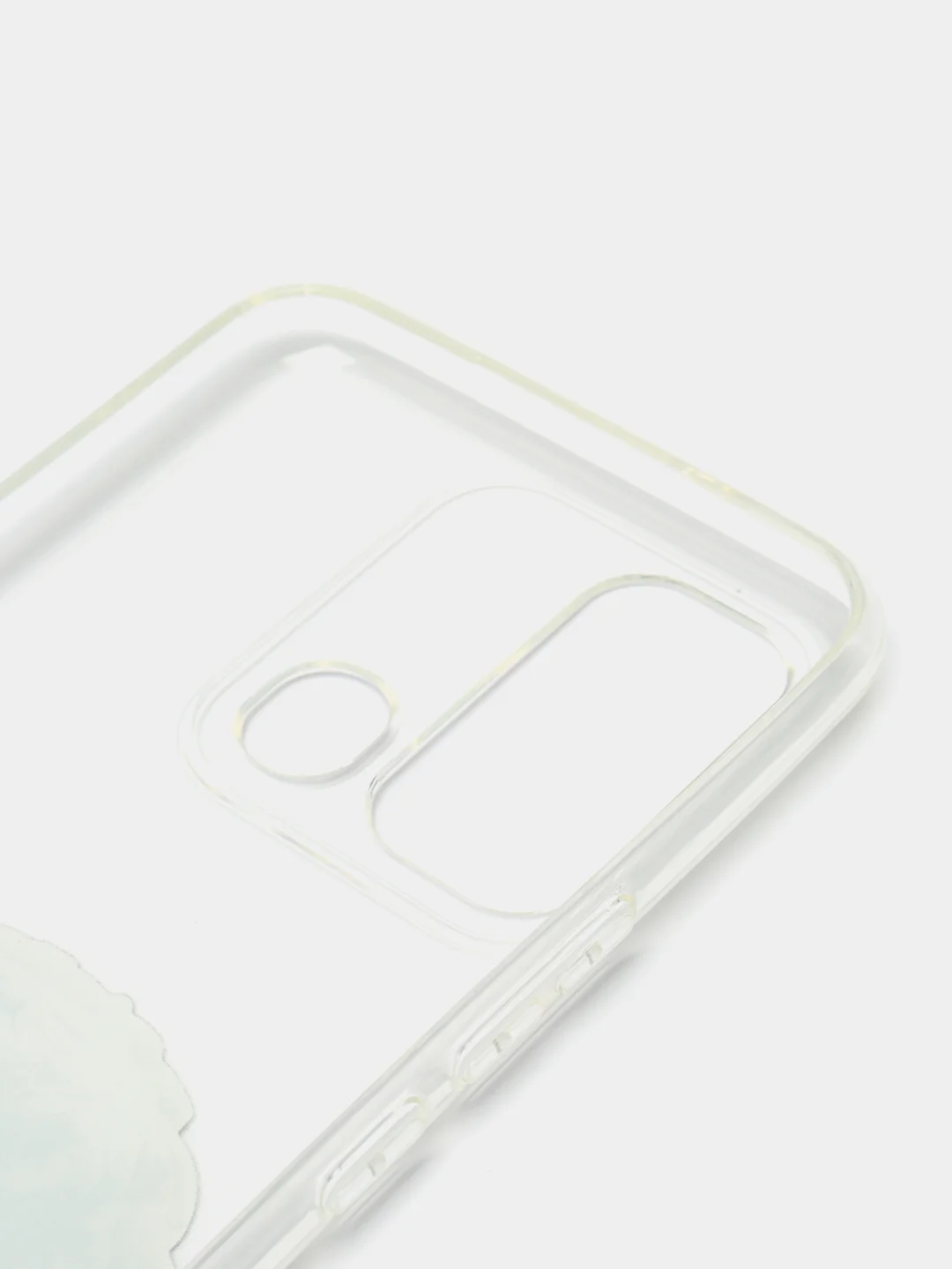 Алый силиконовый чехол для Tecno Spark Go 2022/Spark 8C (Спарк 8С), с принтом, с рисунком