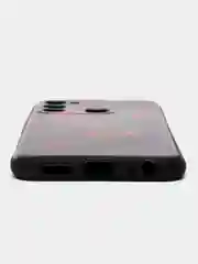 Оранжевый силиконовый чехол для Tecno Spark Go 2022/Spark 8C (Спарк 8С), с принтом, с рисунком