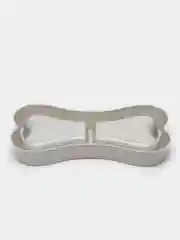 Серый миска для кошек и собак двойная
