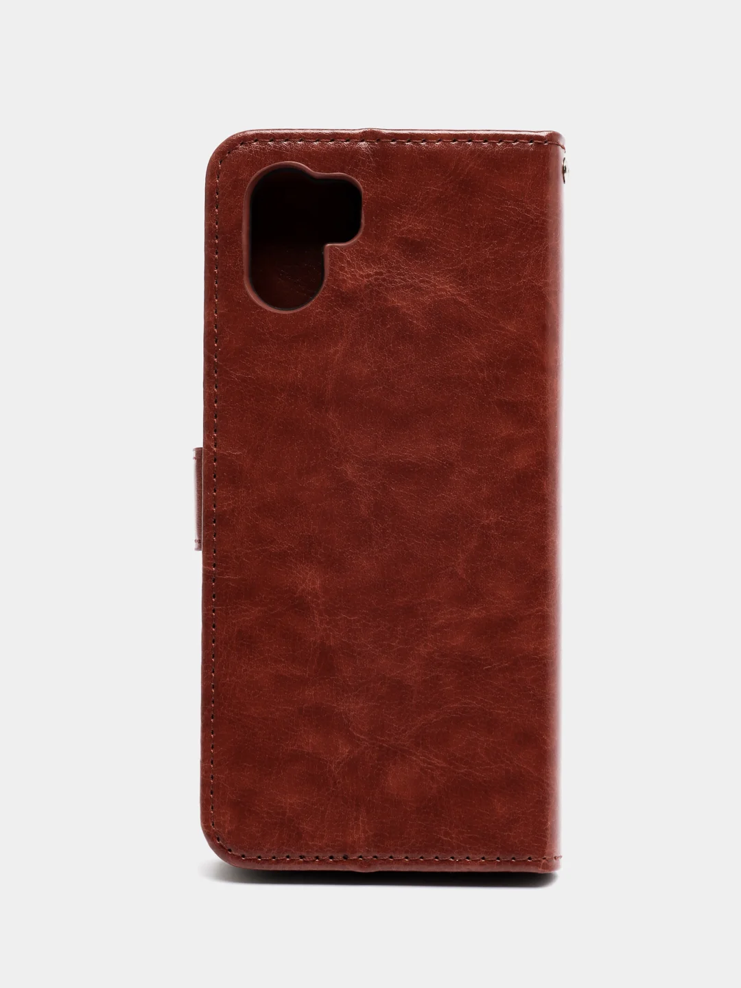 Багровый чехол-книжка с магнитной застежкой для Xiaomi Redmi A1 / A2 (Сяоми Редми А1 / А2)