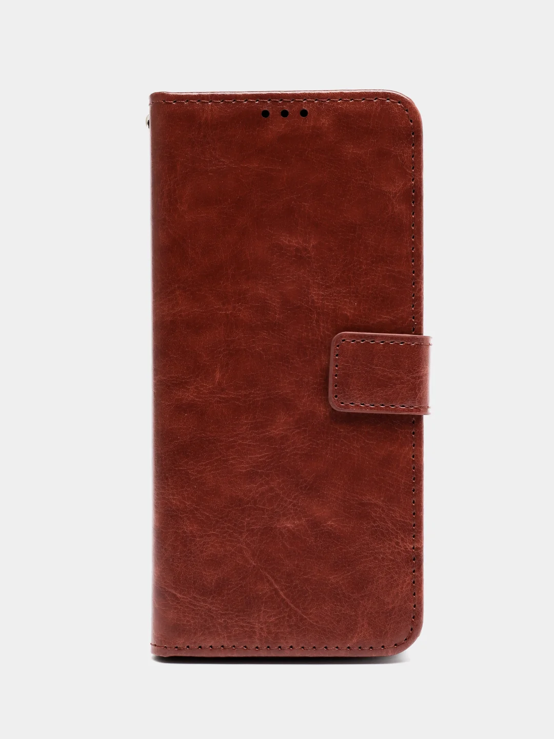 Багровый чехол-книжка с магнитной застежкой для Xiaomi Redmi A1 / A2 (Сяоми Редми А1 / А2)
