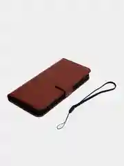 Багровый чехол-книжка с магнитной застежкой для Xiaomi Redmi A1 / A2 (Сяоми Редми А1 / А2)