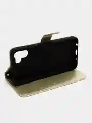 Золотой чехол-книжка с магнитной застежкой для Xiaomi Redmi A1 / A2 (Сяоми Редми А1 / А2)