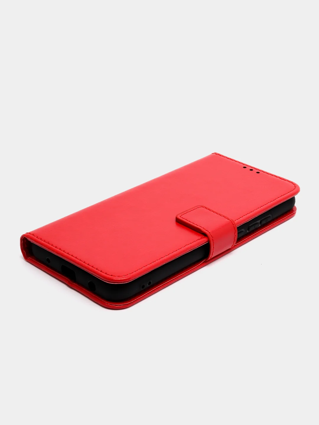 Красный чехол-книжка с магнитной застежкой для Xiaomi Redmi A1 / A2 (Сяоми Редми А1 / А2)