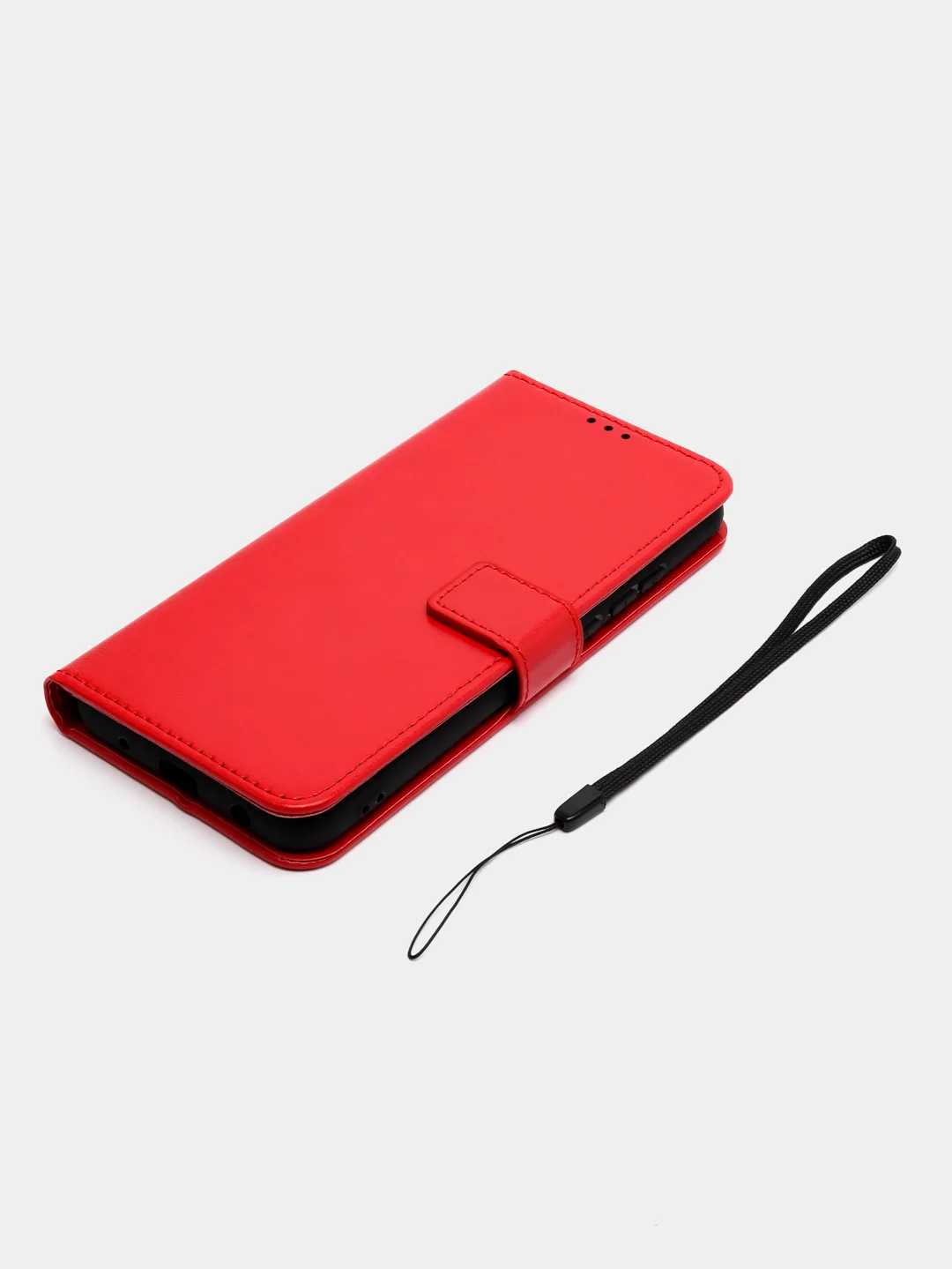 Красный чехол-книжка с магнитной застежкой для Xiaomi Redmi A1 / A2 (Сяоми Редми А1 / А2)