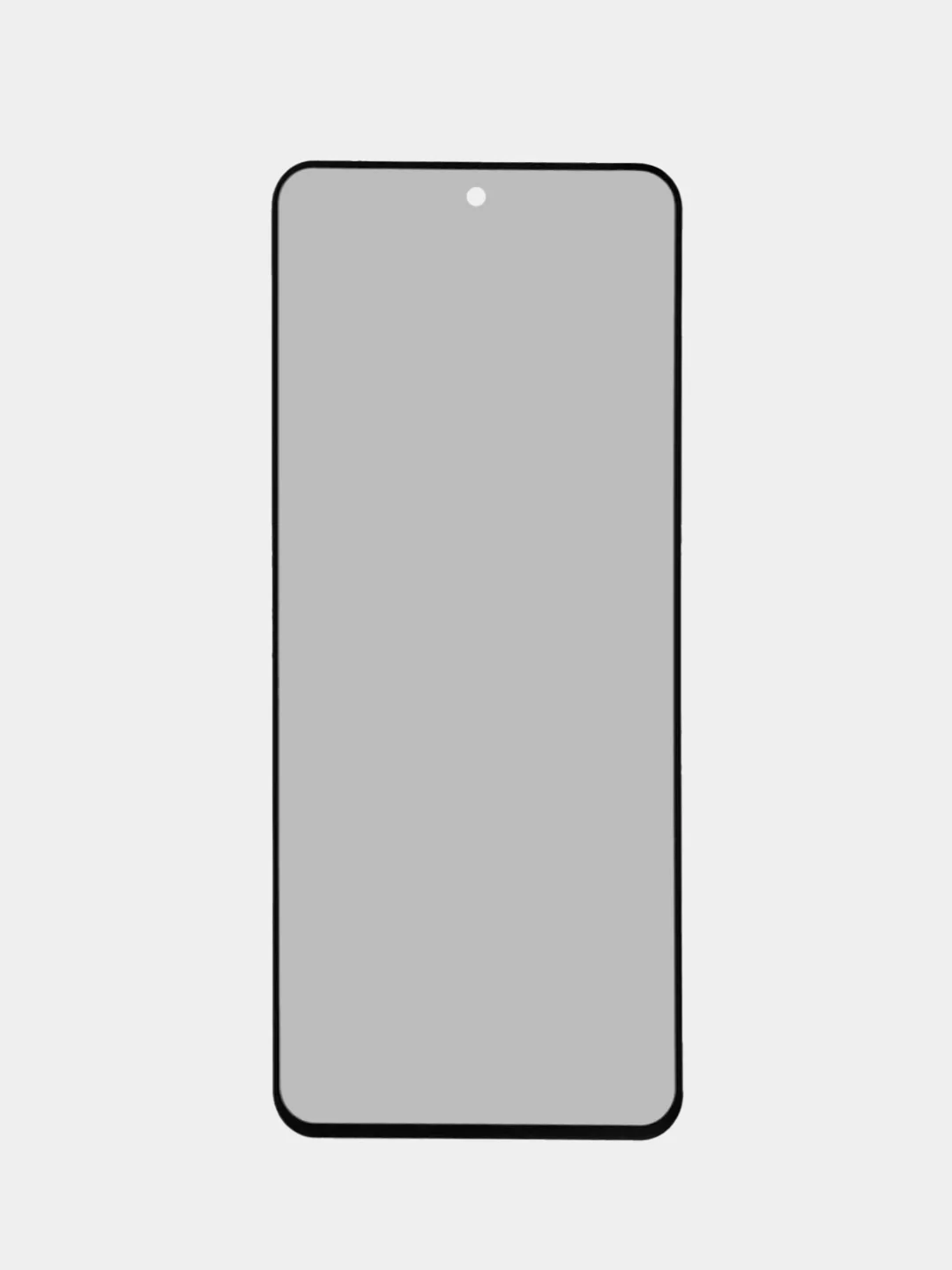 Черный стекло антишпион для Samsung Galaxy A54, A54 5G защитное ROSCOс олеофобным покрытием
