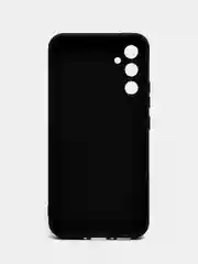 Черный чехол для Samsung Galaxy A34 5G (Самсунг Галакси А34 5 джи), силиконовый, матовый