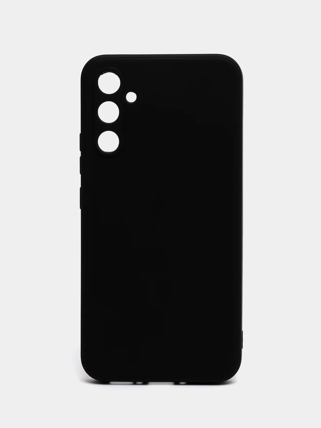 Черный чехол для Samsung Galaxy A34 5G (Самсунг Галакси А34 5 джи), силиконовый, матовый