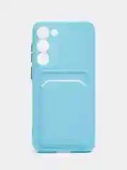 Ледяной чехол для Samsung Galaxy S23/S23 Ultra/S23 Plus, с карманом для карт, прозрачный