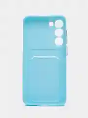 Ледяной чехол для Samsung Galaxy S23/S23 Ultra/S23 Plus, с карманом для карт, прозрачный