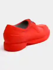 Алый резиновая игрушка - пищалка для собак