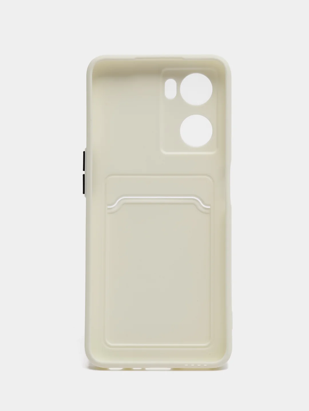 Белый силиконовый чехол для OPPO A57S / A77 4G / A77S / OnePlus Nord N20 SE, с карманом для карт