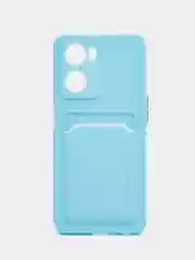 Ледяной силиконовый чехол для OPPO A57S / A77 4G / A77S / OnePlus Nord N20 SE, с карманом для карт