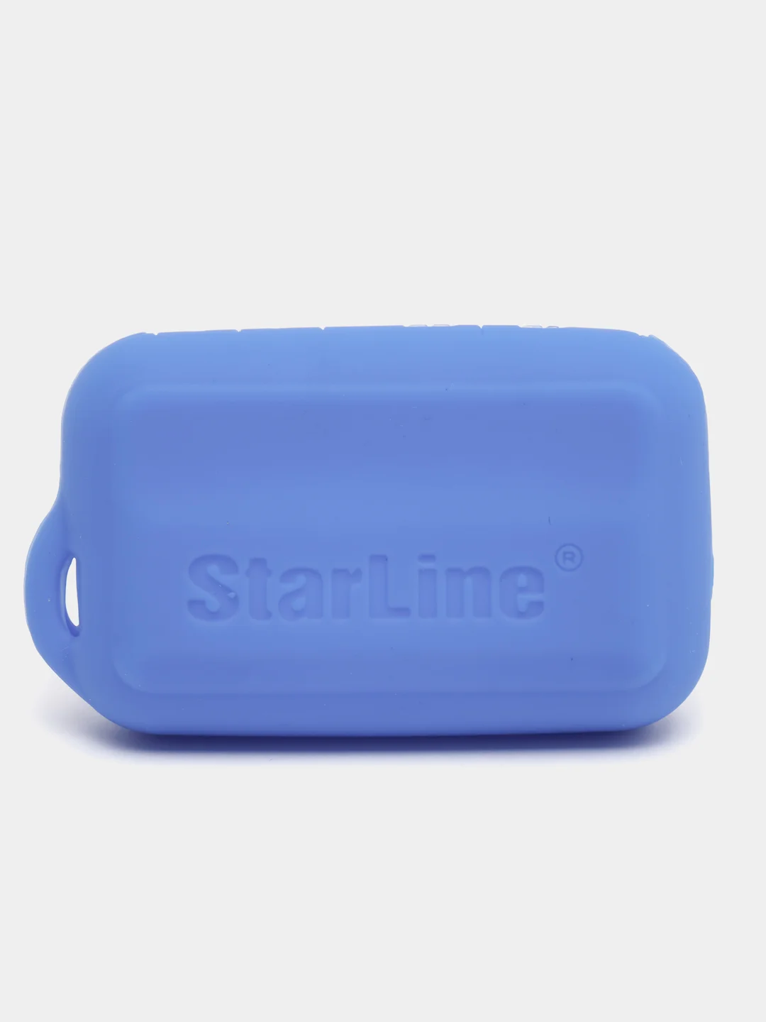 Синий чехол для брелока сигнализации Starline E90, силиконовый