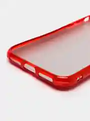 Красный силиконовый чехол-накладка для iPhone 7/8