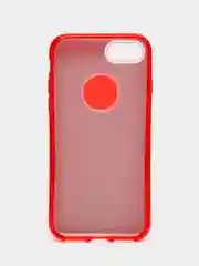 Красный силиконовый чехол-накладка для iPhone 7/8