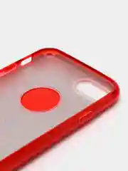 Красный силиконовый чехол-накладка для iPhone 7/8