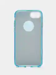 Синий силиконовый чехол-накладка для iPhone 7/8