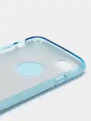 Синий силиконовый чехол-накладка для iPhone 7/8
