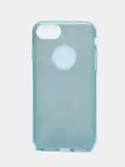 Синий силиконовый чехол-накладка для iPhone 7/8