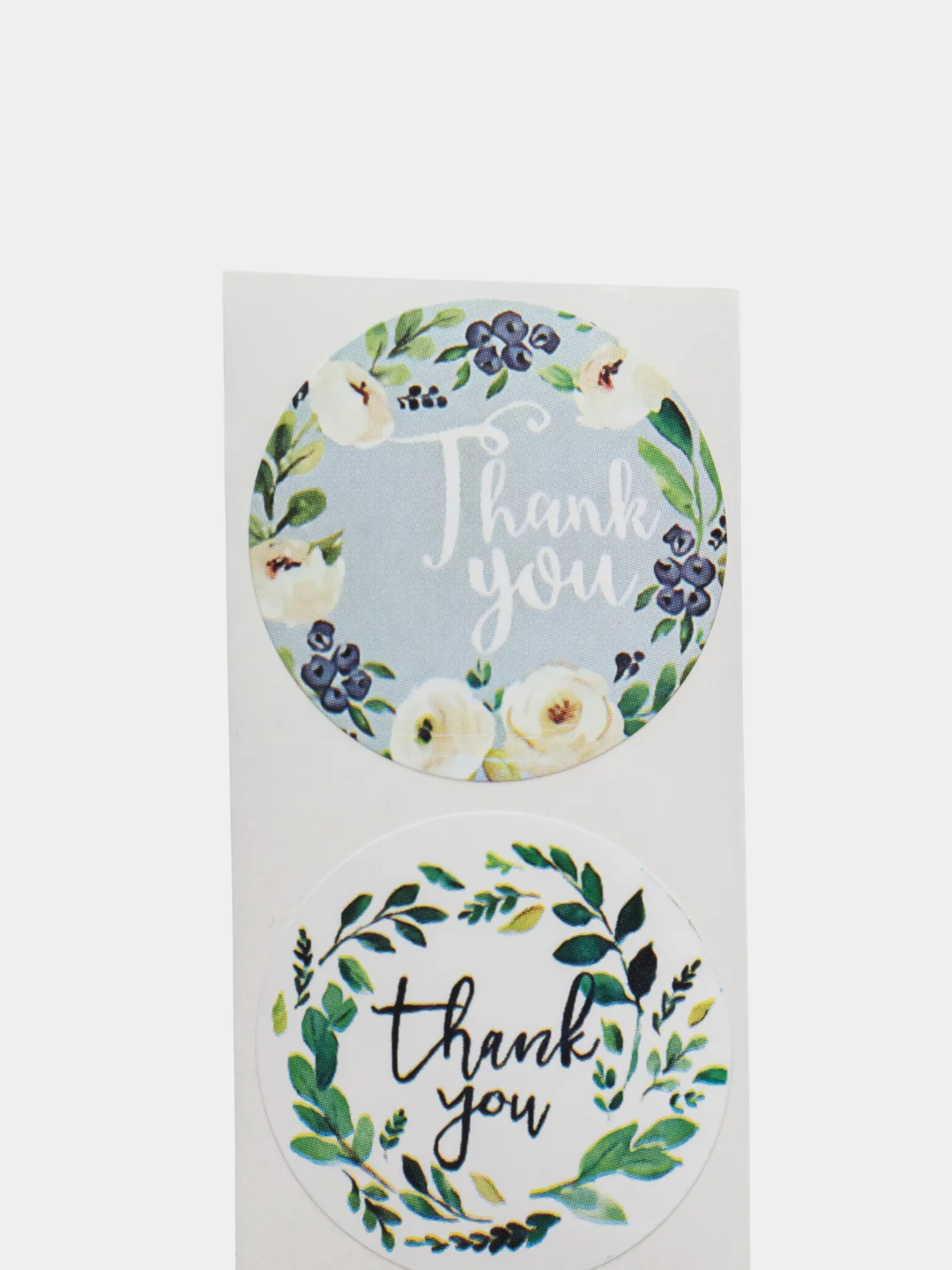 Багровый набор наклеек с надписью "Thank you", "Спасибо"