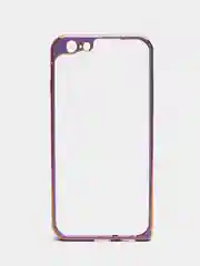 Фиолетовый бампер алюминиевый для iPhone 6, 6S