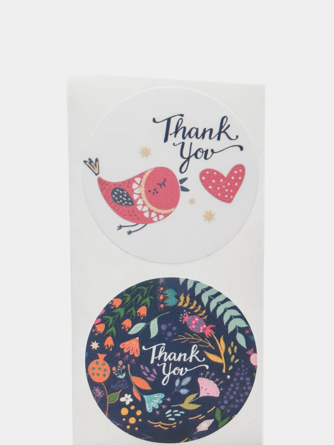 Индиго набор наклеек с надписью "Thank you", "Спасибо"