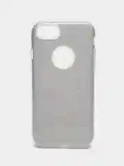 Серый силиконовый чехол-накладка для iPhone 7/8